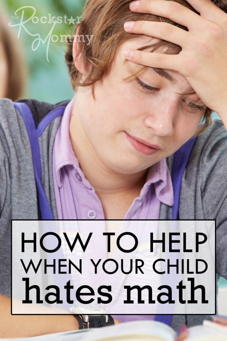 How to Help When Your Kid Hates Math