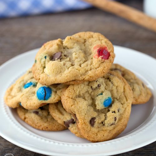4th of July Chocolate Chip Cookies - The Rockstar Mommy