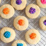 White Chocolate Thumbprint Cookies Recipe - The Rockstar Mommy