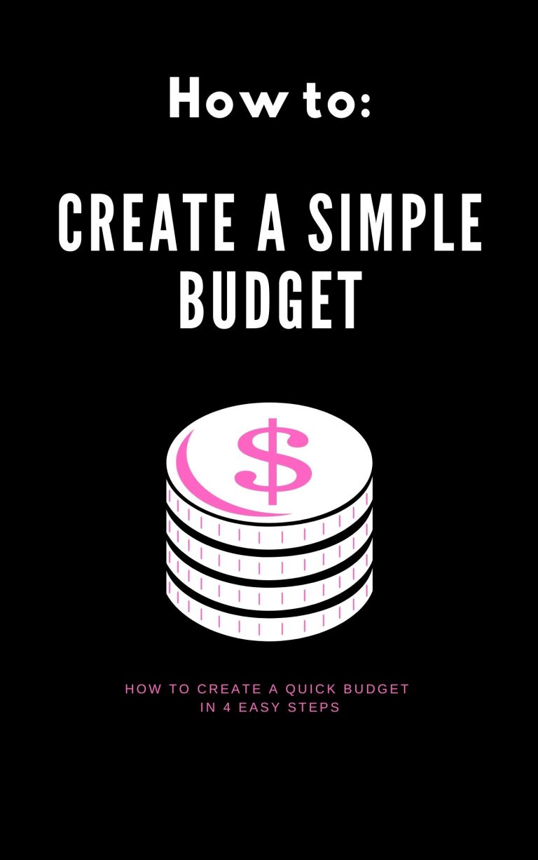 How to Create a Simple Budget