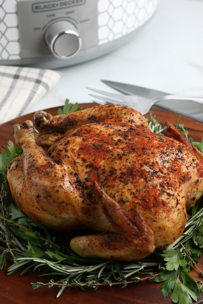 How to Make Crockpot Whole Chicken