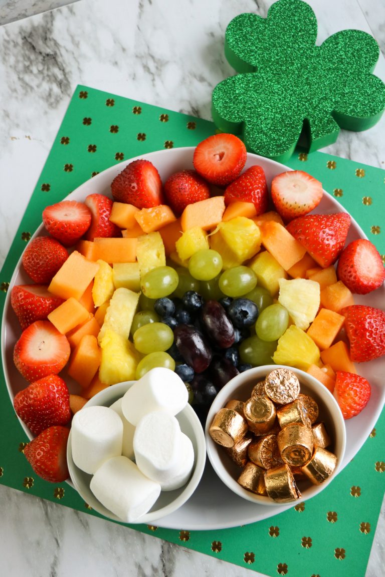 St Patrick’s Day Fruit Platter