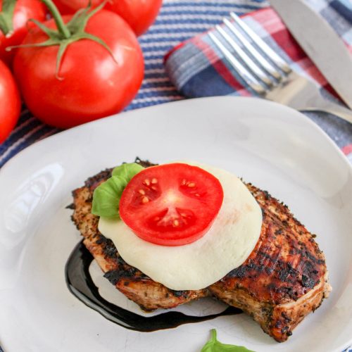 Grilled Caprese Chicke