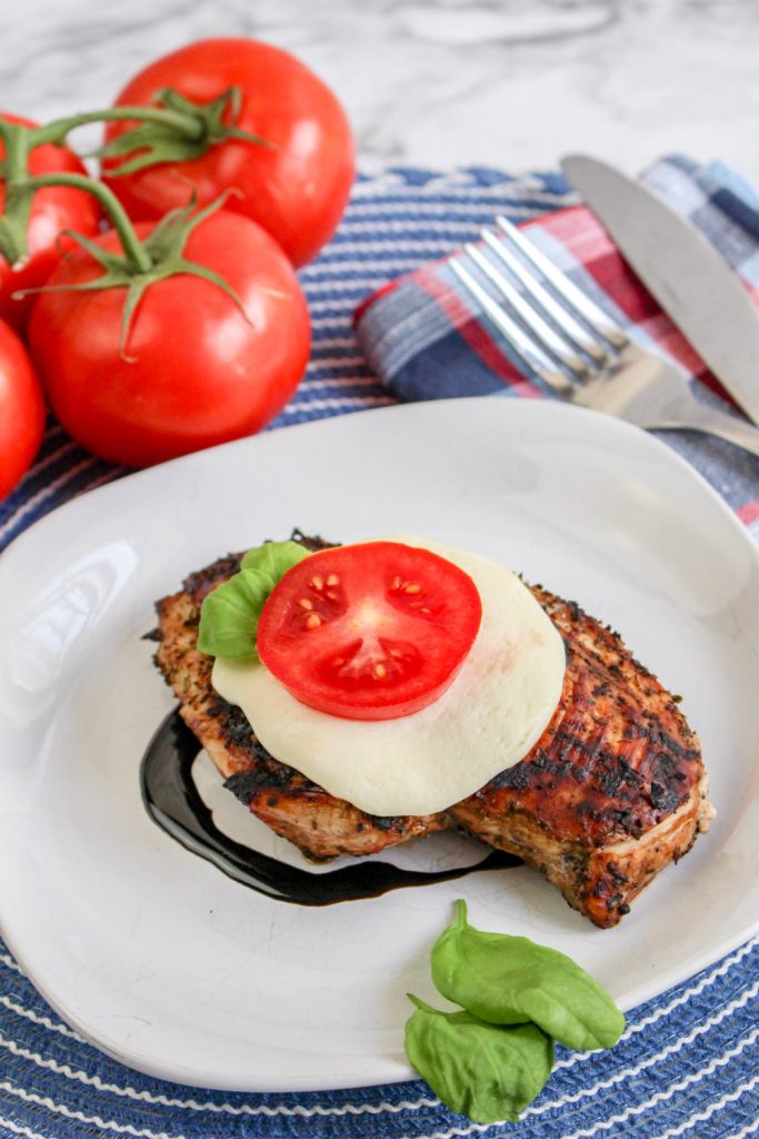 Grilled Caprese Chicke