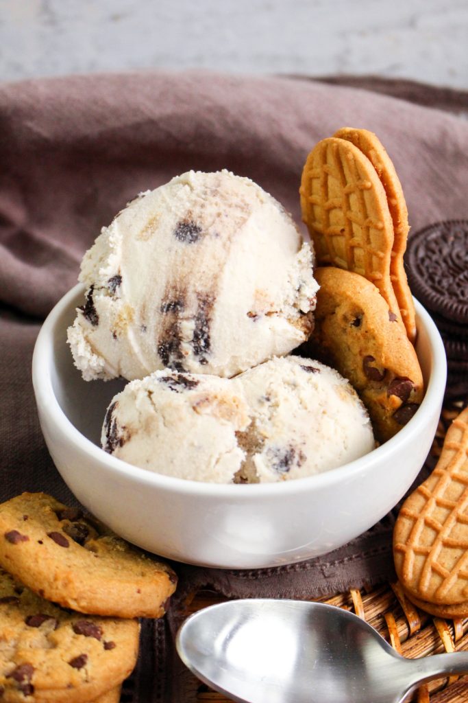 Cookie Jar Ice Cream in a bowl