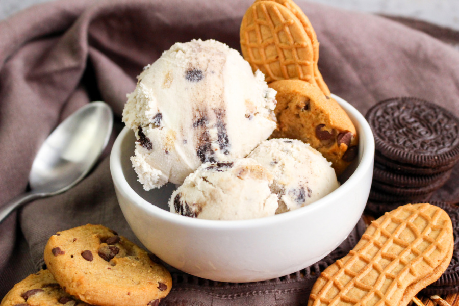 Cookie Jar Ice Cream in bowl