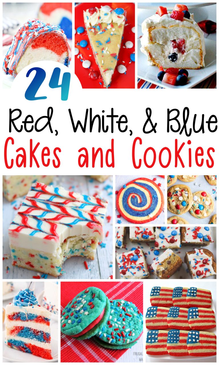 4th of July Cakes and Cookies