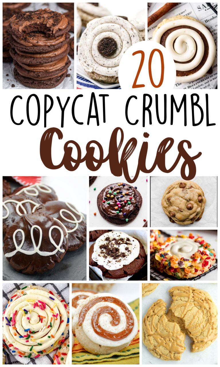 20 Copycat Crumbl Cookies Recipes