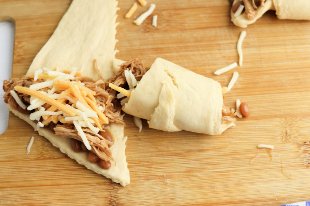 BBQ Stuffed Crescent Rolls - The Rockstar Mommy