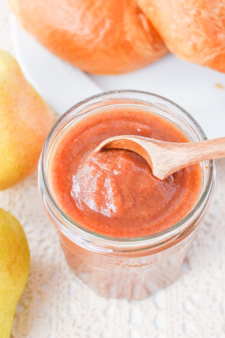 Slow Cooker Pear Butter 