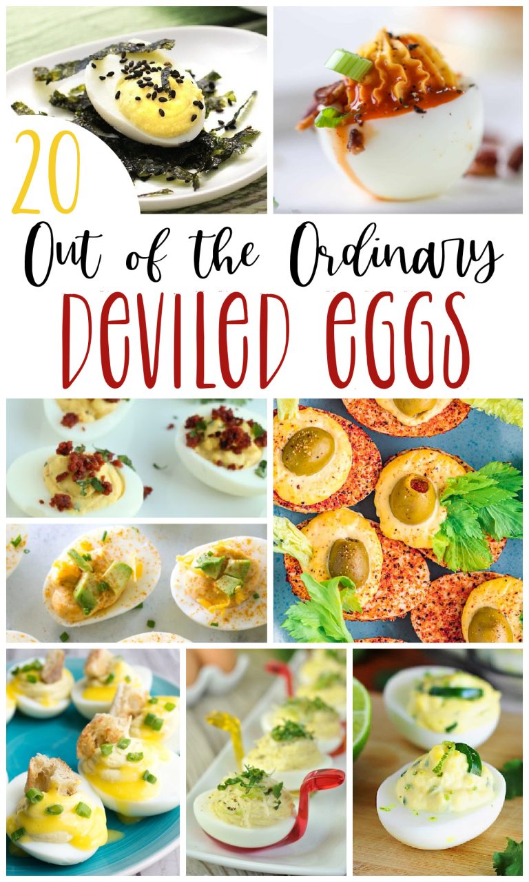 20 Different Deviled Egg Recipes