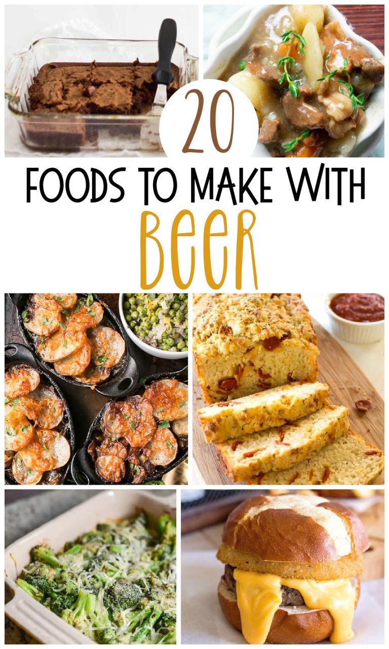 20 Foods Made with Beer