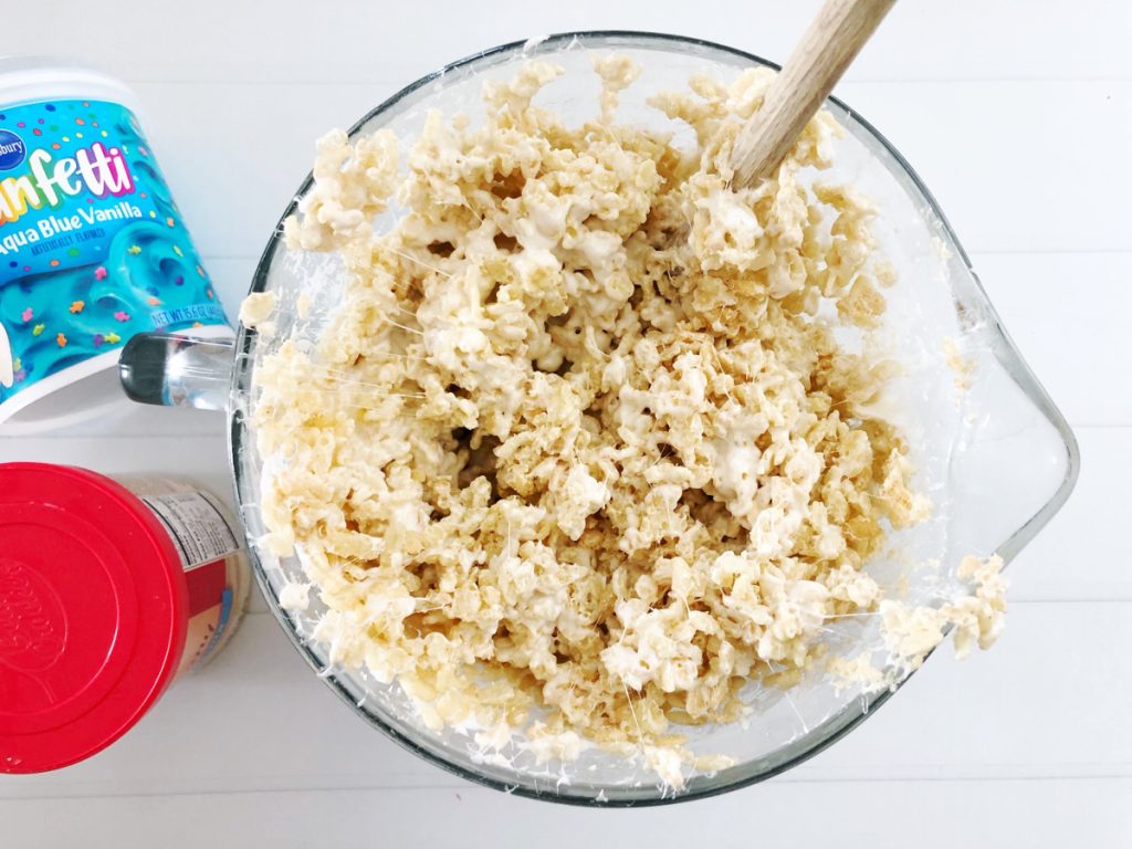 july 4 rice krispie treats