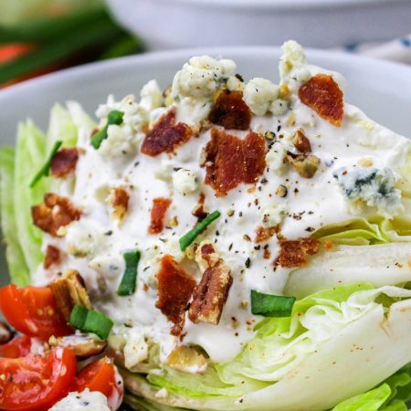 Classic Wedge Salad salad in a bowl