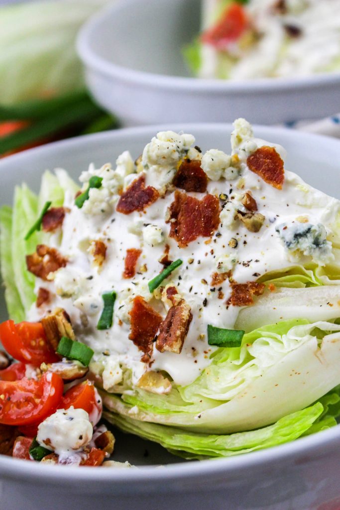 Classic Wedge Salad salad in a bowl