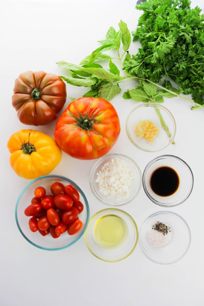 heirloom tomato salad ingredients