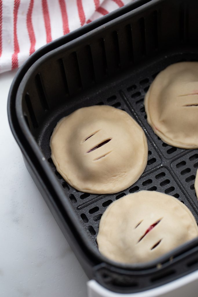 Air Fryer Cherry Hand Pies - The Rockstar Mommy