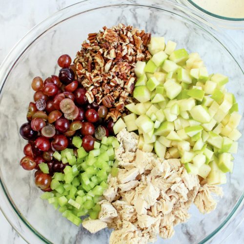 Chicken Salad with Grapes and Apples