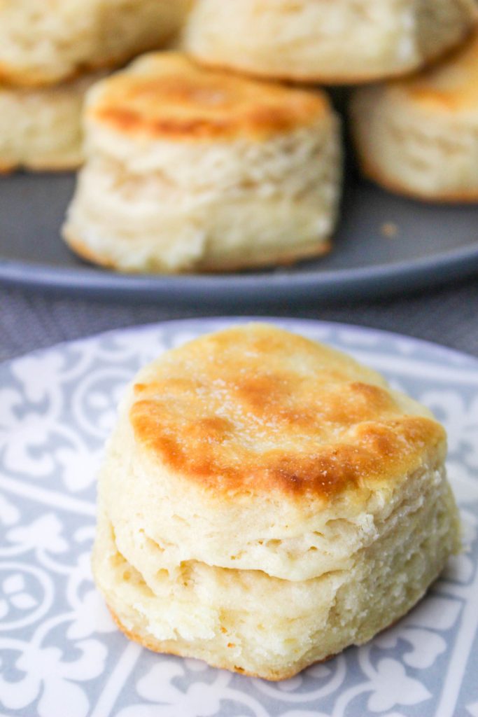 Copycat Chick-fil-a Biscuits  on a plate