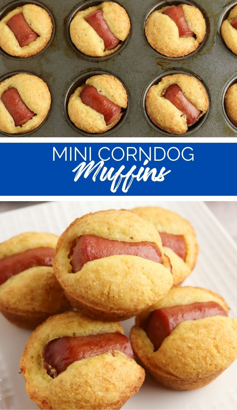 Mini Corn Dog Muffins - The Rockstar Mommy