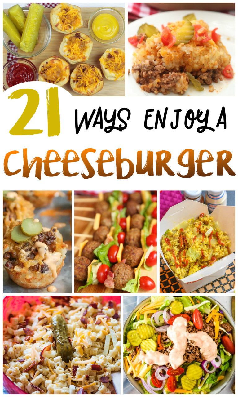 21 Ways to Enjoy Cheeseburgers