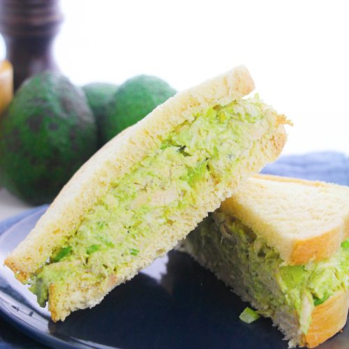 avocado chicken salad sandwich