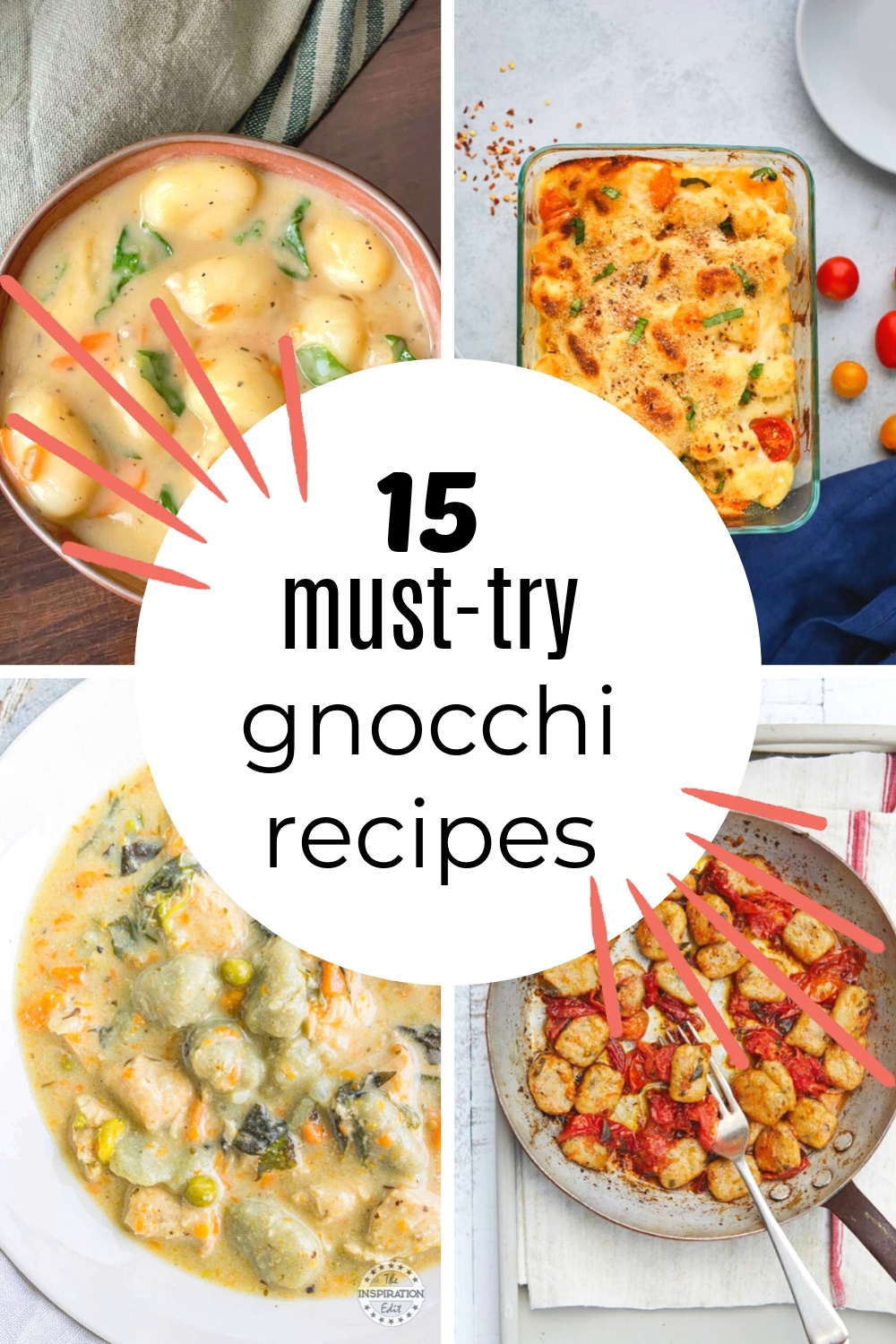 must try gnocchi recipes collage of 4 recipes