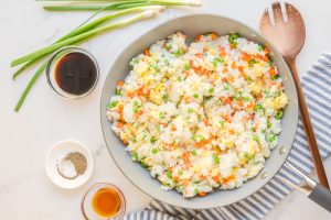 Better Than Take Out Fried Rice in a pan