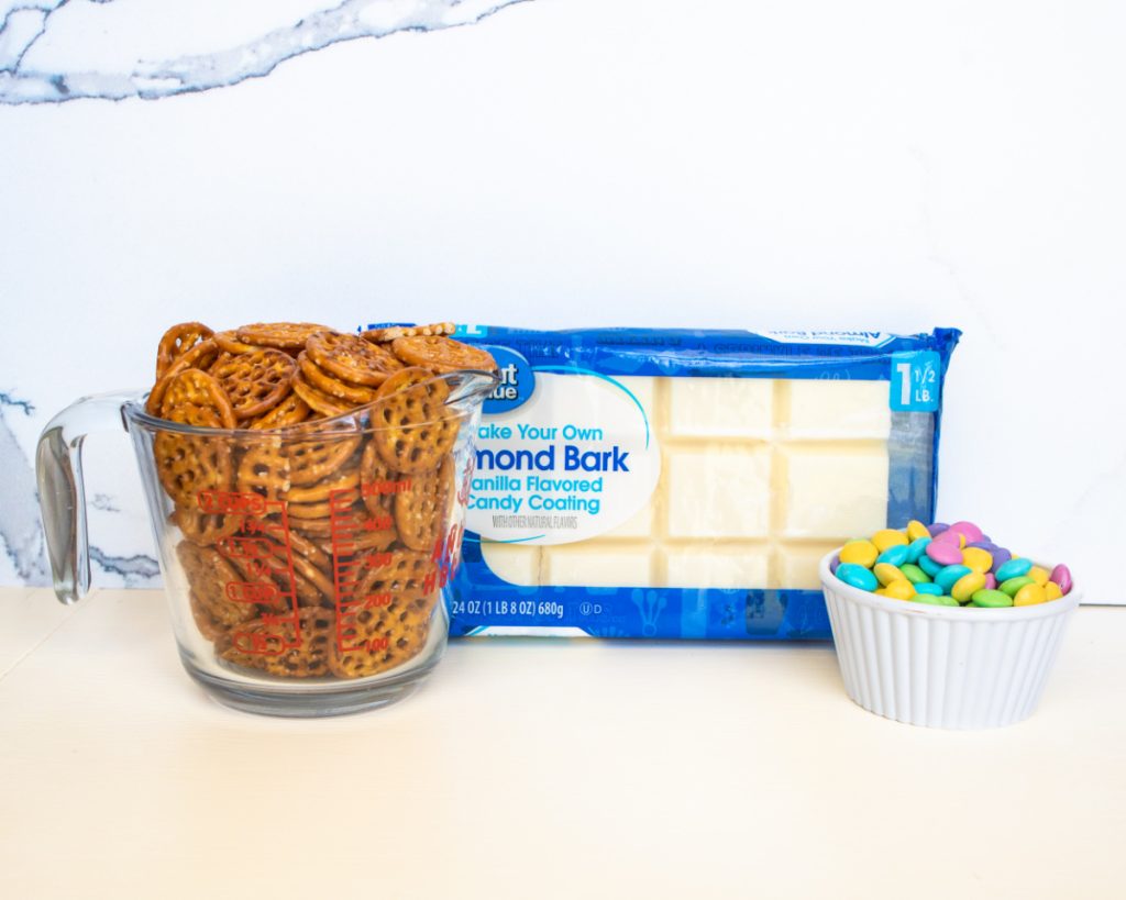 ingredients for No Bake Easter Drop Cookies