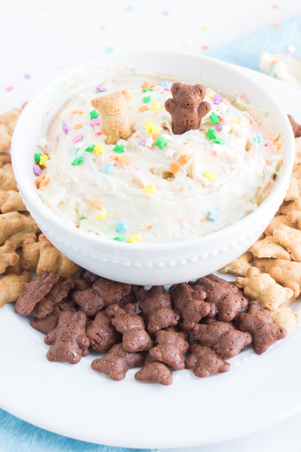 Copycat Dunkaroo Dip in a bowl