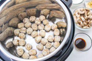 frozen meatballs in an instant pot