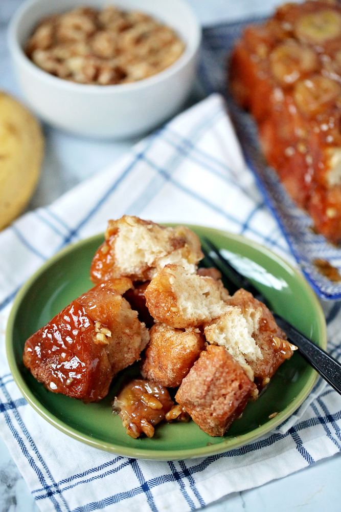 Banana Maple Monkey Bread
