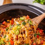 Slow Cooker Mexican Casserole
