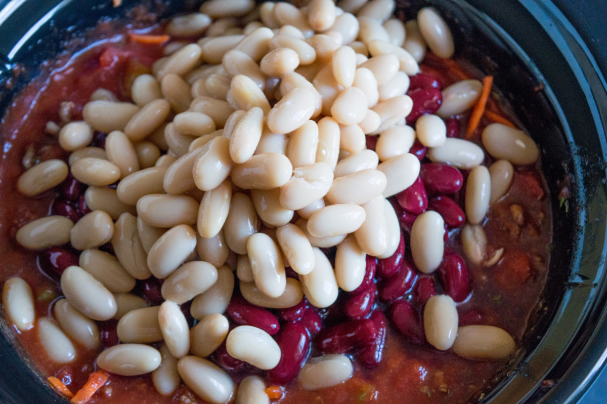 ingredient for soup in slow cooker