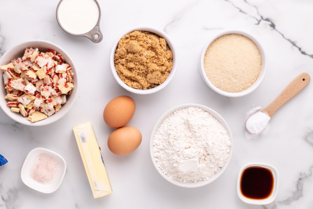ingredients for Strawberry Poptart Cookies