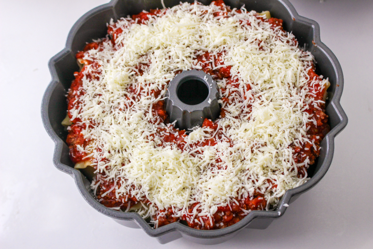 cheese added to top