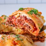 Bundt Pan Lasagna piece