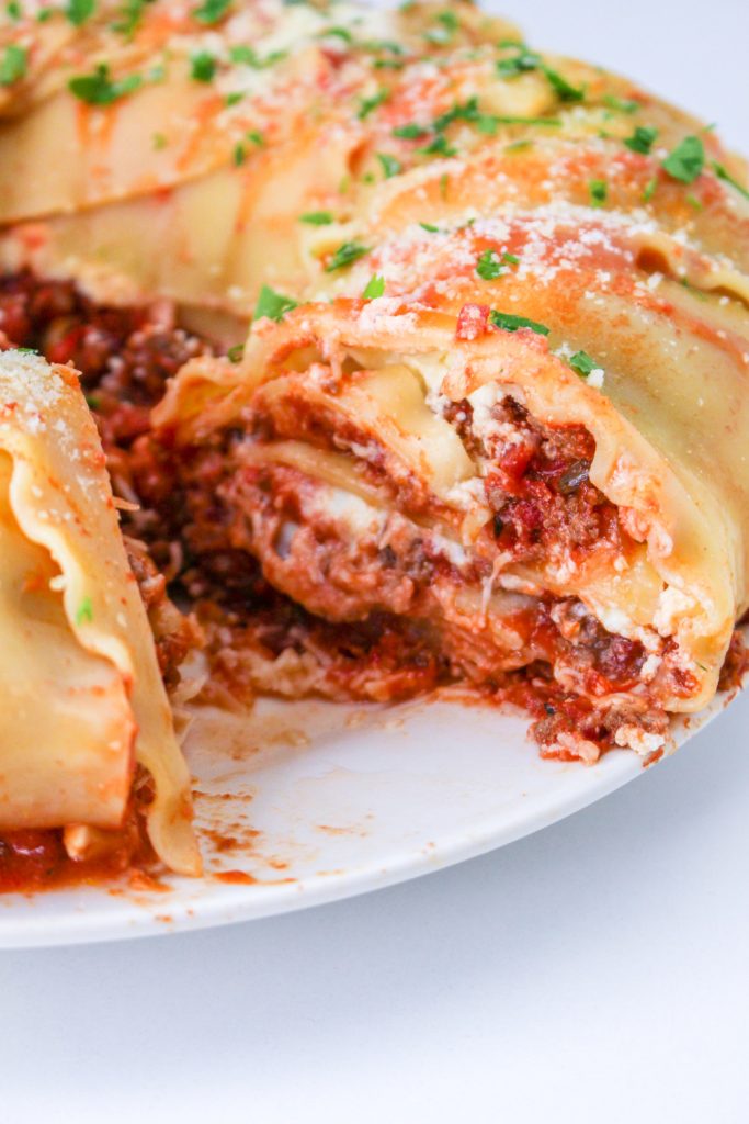 Bundt Pan Lasagna