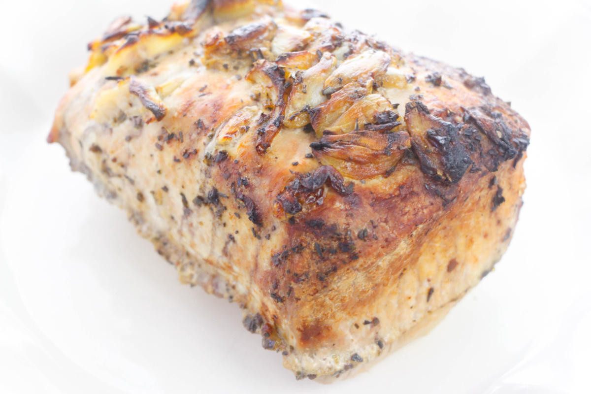 cooked pork on a plate