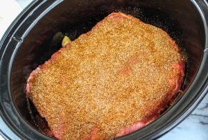 ribs seasoned