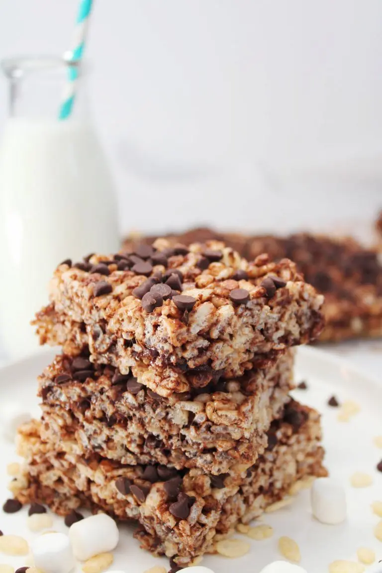 rice krispies treats on a table