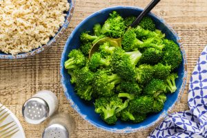 Instant Pot Broccoli in a bowl