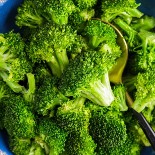 Instant Pot Broccoli in a bowl