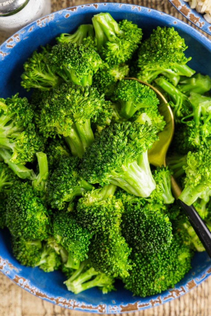 Instant Pot Broccoli in a bowl